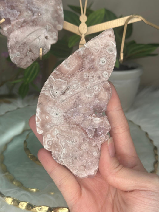 Gorgeous Pink Amethyst Butterfly Wings