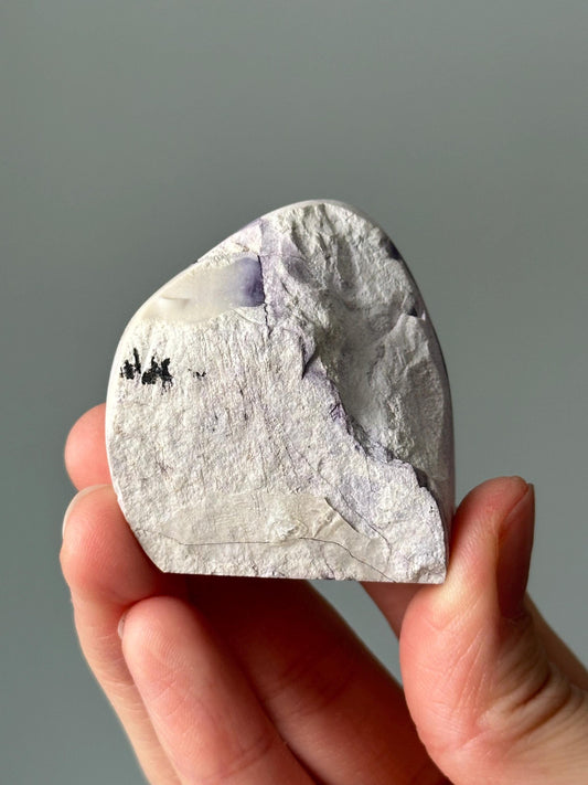 Tiffany Stone Freeform - Imperfect | Natural Fluorite Opalized Crystal | Unique Mineral Specimen | Raw Gemstone Display