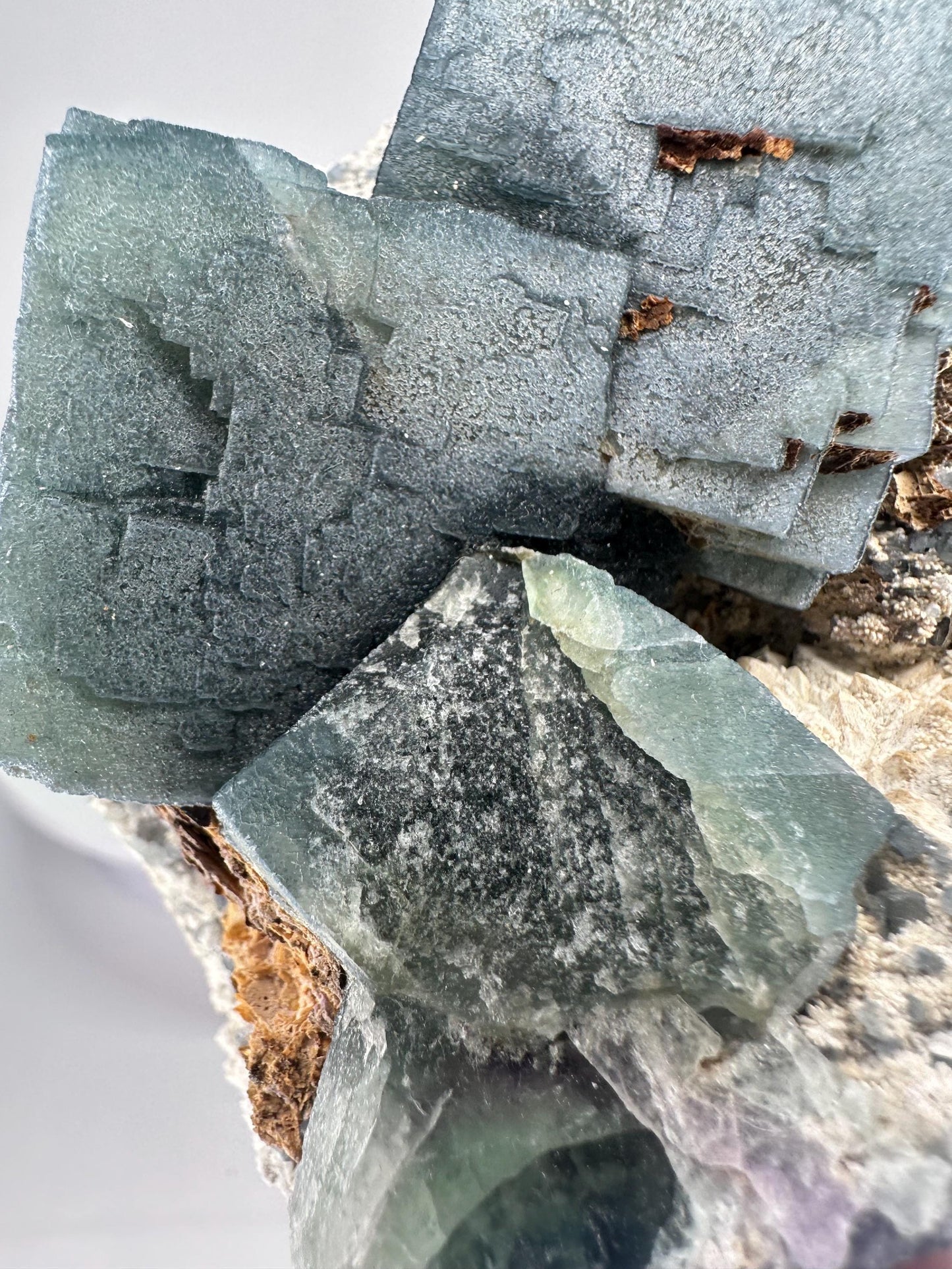 Teal Fluorite from Inner Mongolia | Soft Teal Crystal for Calm and Clarity | Collector’s Mineral Specimen | Stone Decor
