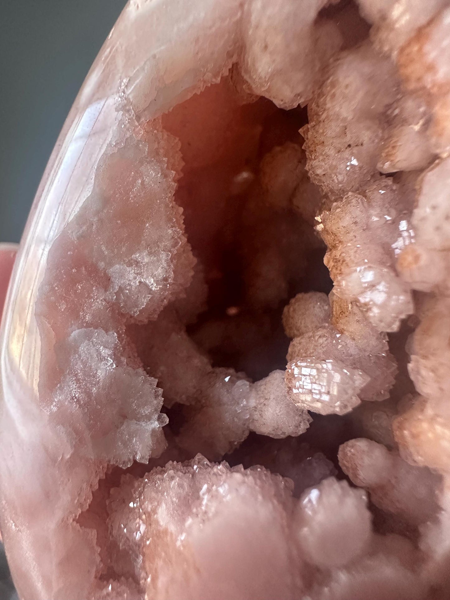 Pink Amethyst Egg | Crystal for Love, Calm, and Intuition | Unique Stone for Emotional Balance | Elegant Natural Crystal Decor Displ