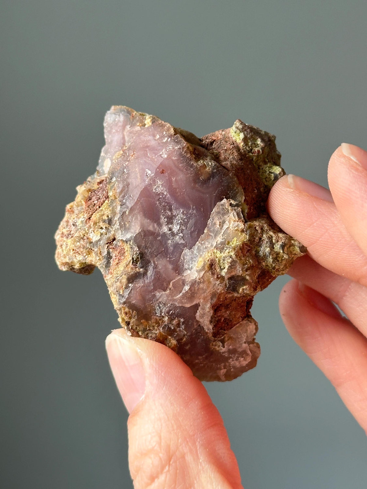 Laguna Agate Crystal Slice | Banded Agate for Grounding, Protection, and Focus | Polished Stone for Energy, Display, or Gift