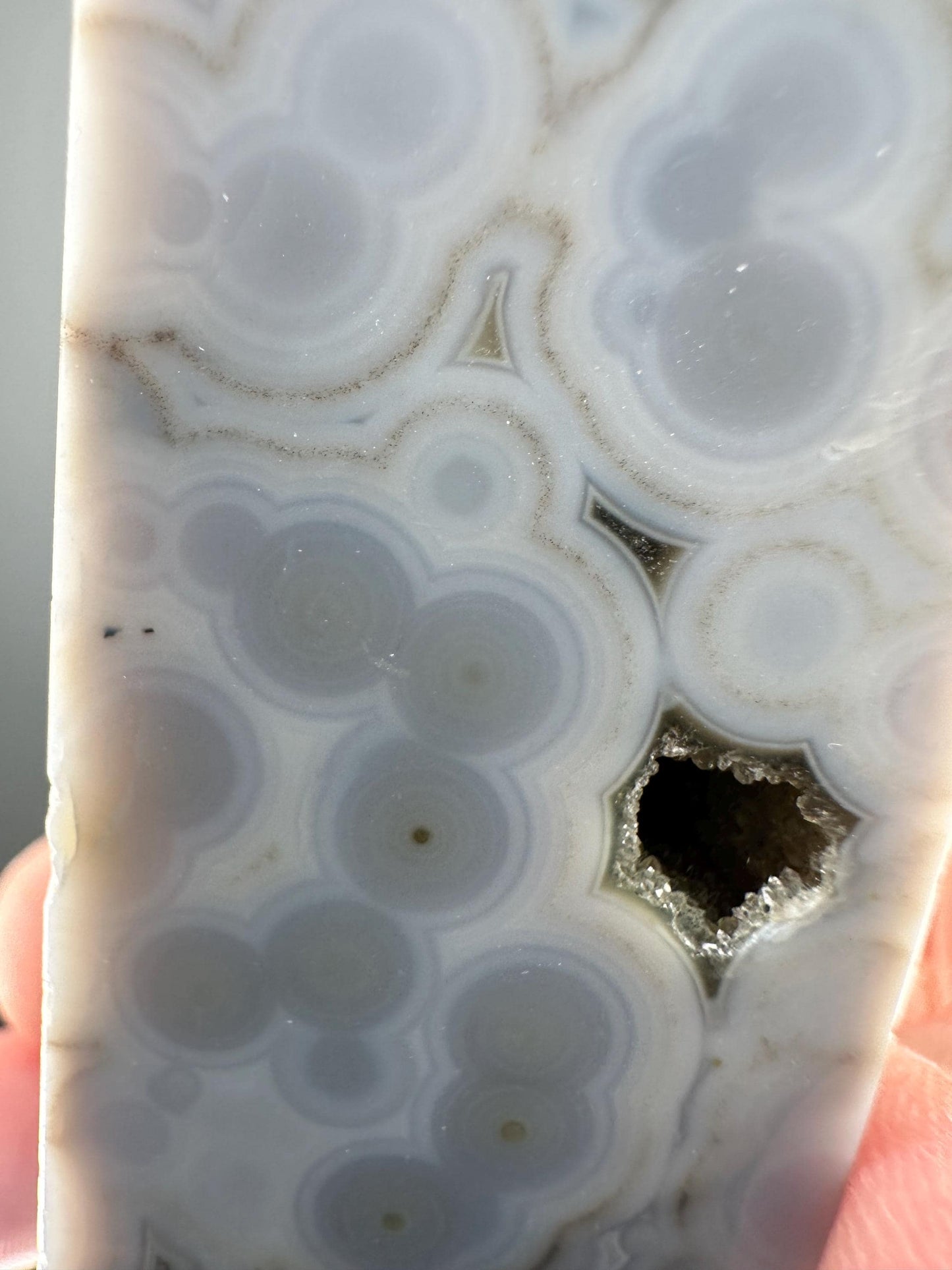Ocean Jasper Tower | Polished Point with Orbicular Patterns for Joy, Positivity, and Stress Relief | Natural Crystal for Gift or Display