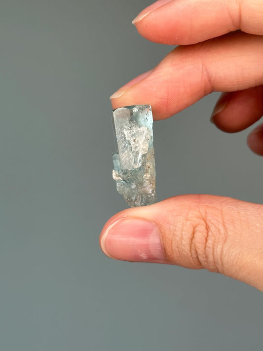 Aquamarine Specimen from Erongo, Namibia | Raw Blue Crystal for Calm, Clarity & Mineral Display | Natural Mineral Beauty