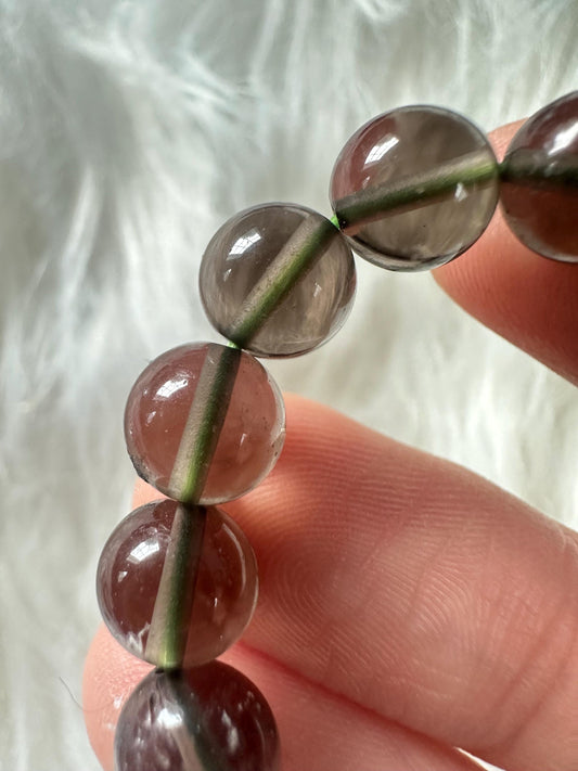 Cintamani Saffordite Bracelet – Rare Tektite Gemstone Jewelry, Natural Cosmic Energy Stone, Spiritual Awakening Gift for Her or Him