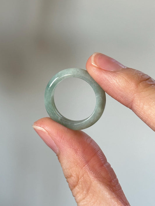 Jade Rings - YOU PICK! - Gemstone Band, Hand-Carved Crystal Jewelry, Green Jade Statement Ring, Elegant Gift for Her or Him, Finger Bangle