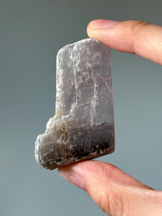 Raw Lavender Calcite with Marcasite