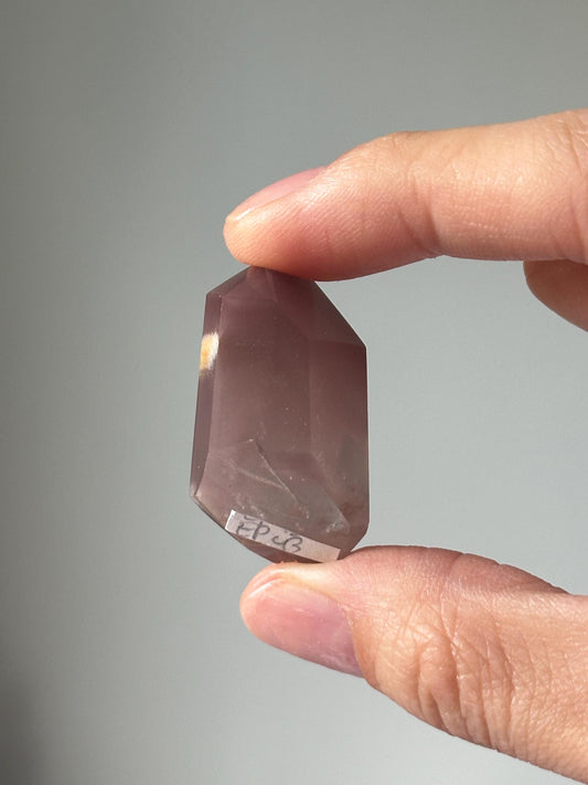 Pink Lithium Quartz Tower