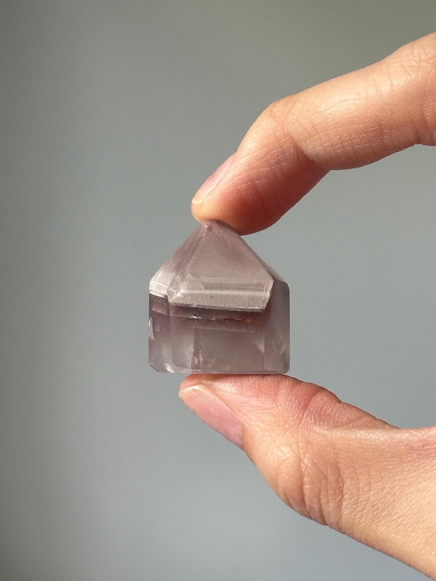 Pink Lithium Quartz Tower – Polished Crystal Point, Natural Soothing Stone for Emotional, Calming Gemstone Decor, Energy Tool