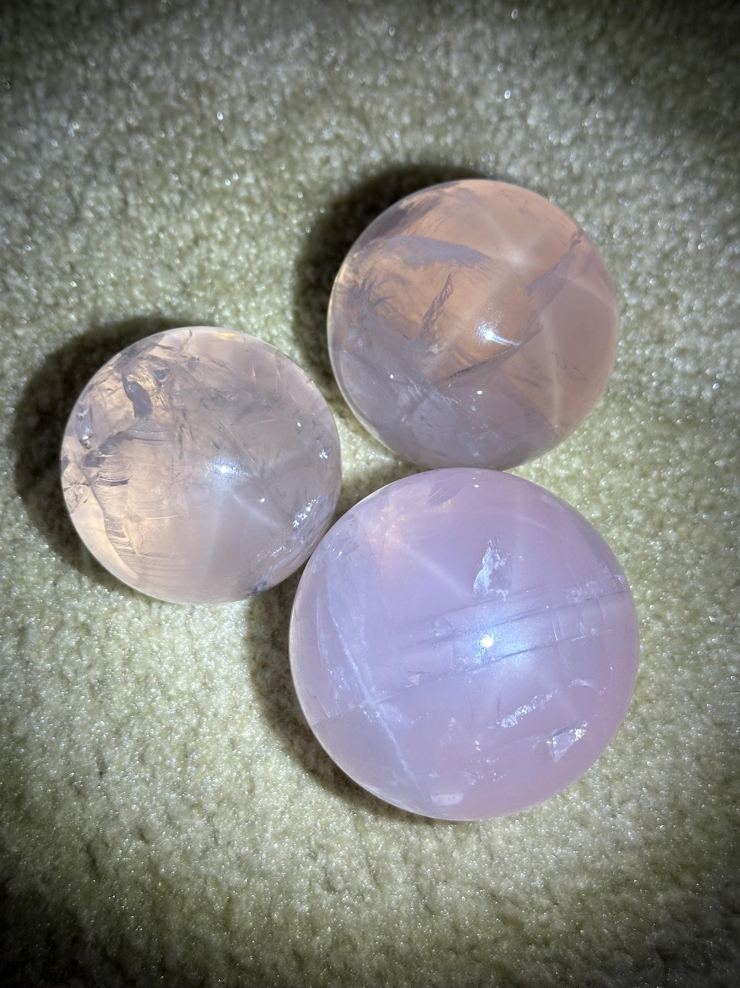 Rose Quartz Sphere – You Pick! Polished Pink Crystal Orb of Love, Gentle Heart Chakra Stone, Decor, or Gift Display