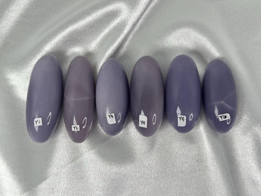 Yttrium Lavender Fluorite Shiva Lingam | YOU PICK! | Polished High-Grade Crystal for Peace & Clarity | Calming Stone for Display Meditation