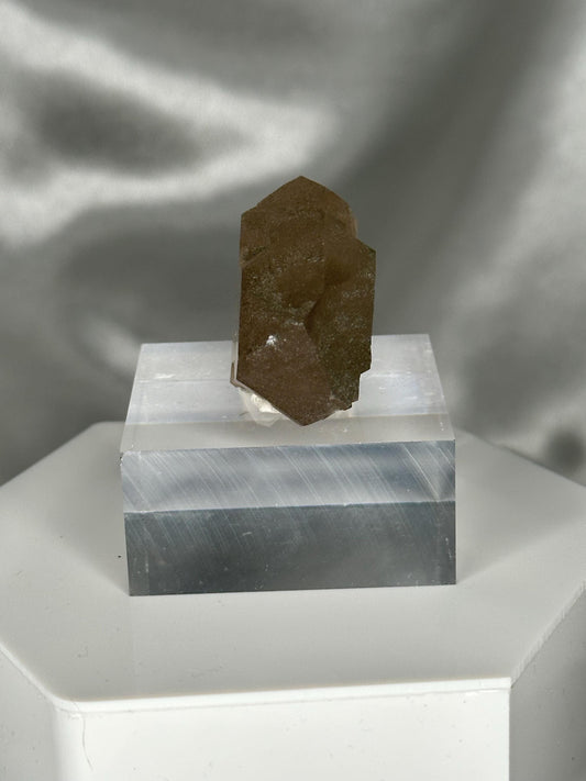 Smoky Quartz Gwindel – Tiefen Glacier, Urseren, Switzerland – Rare Twisted Quartz Crystal, Alpine Mineral Specimen, Collector’s Piece