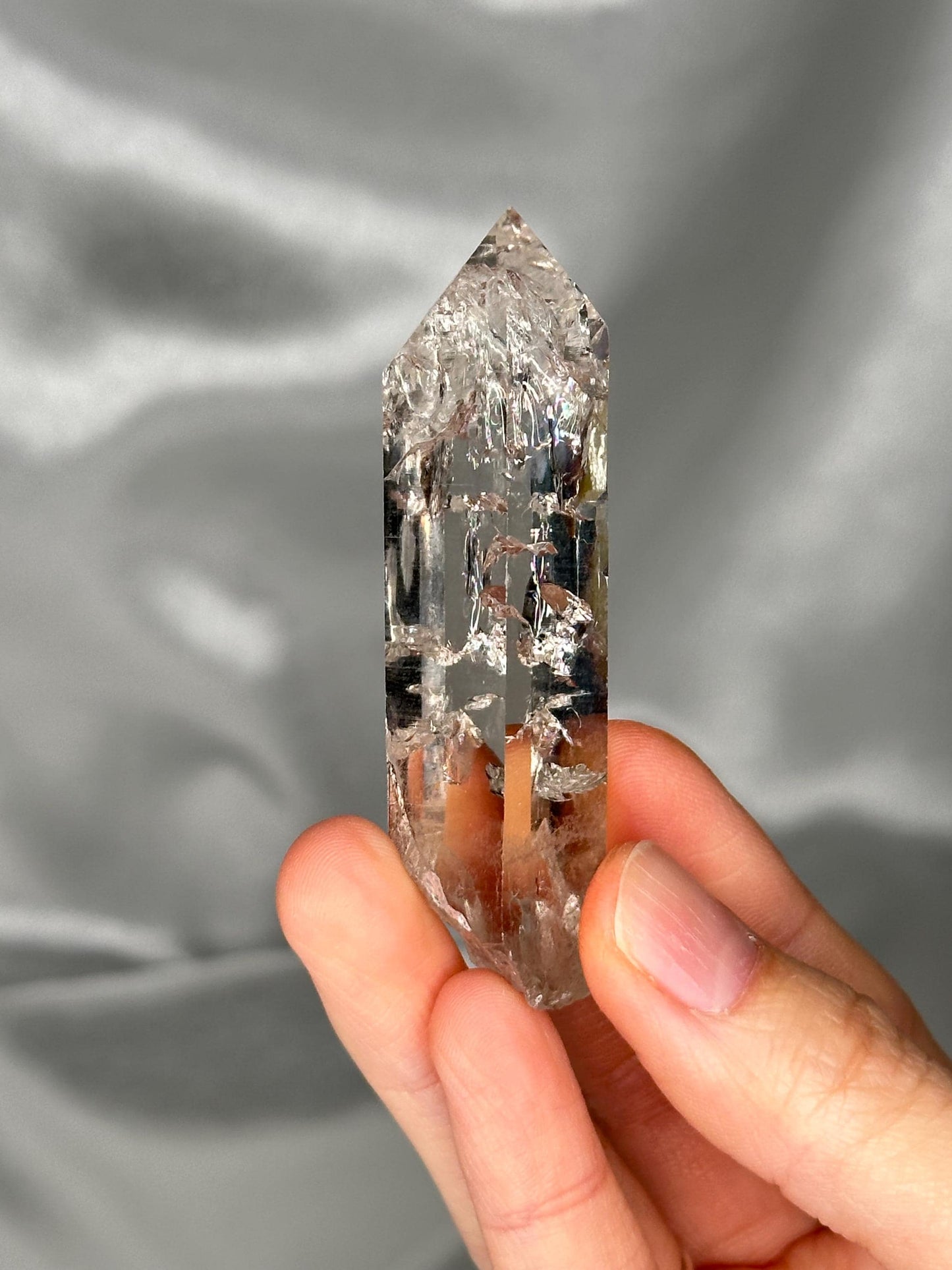 Quartz Point – Grimsel Area, Bern, Switzerland – Alpine Quartz Crystal Specimen, Collector’s Mineral, Clarity & Energy Amplification Stone