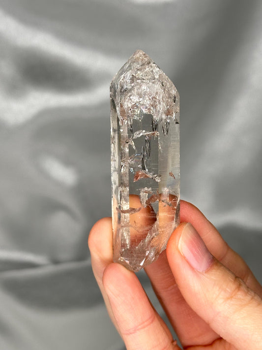 Quartz Point – Grimsel Area, Bern, Switzerland – Alpine Quartz Crystal Specimen, Collector’s Mineral, Clarity & Energy Amplification Stone