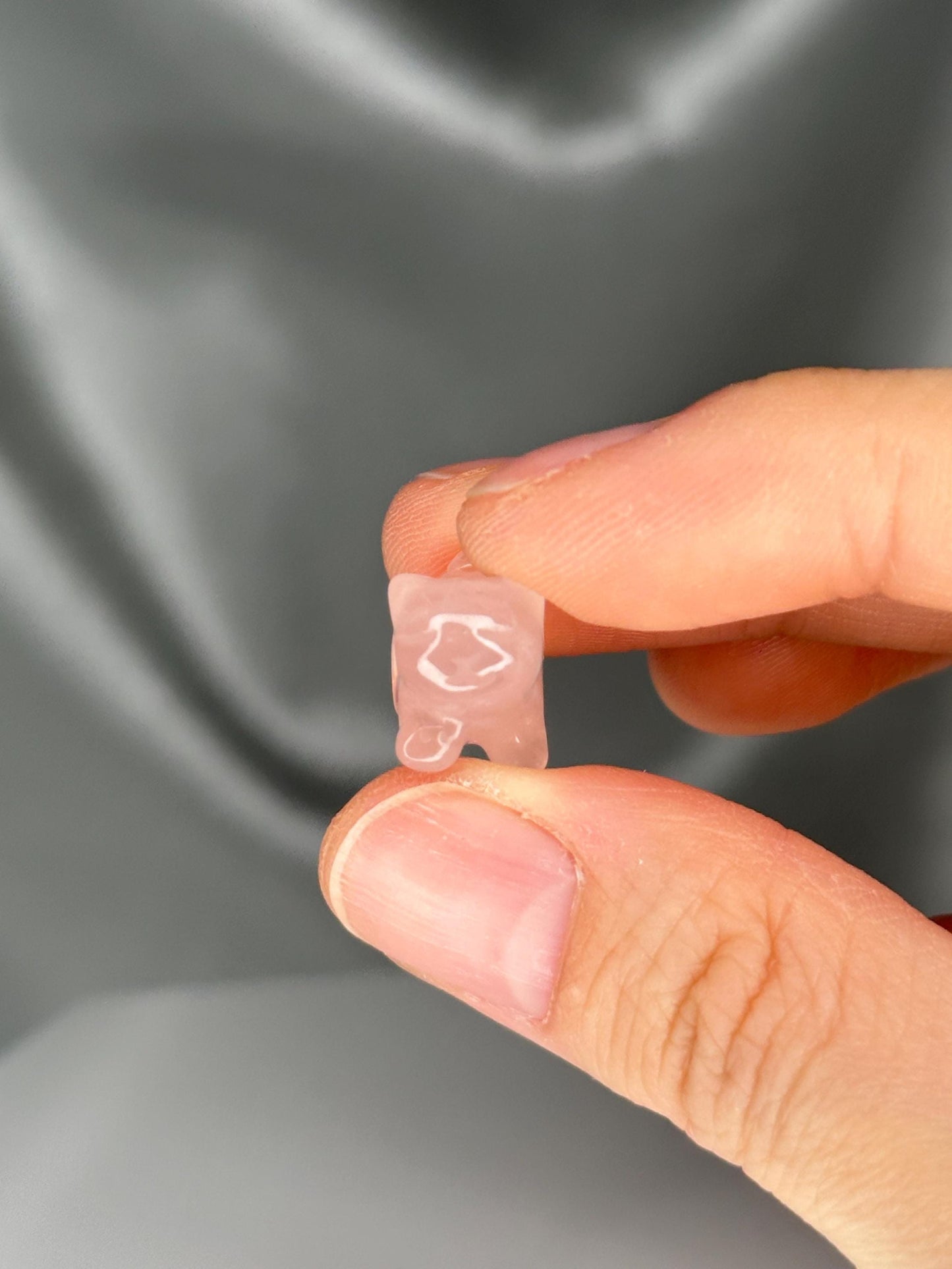 Rose Quartz Walking Kitty | Hand-Carved Crystal Cat Figurine | Natural Pink Gemstone Animal | Adorable Rose Quartz Collectible or Gift Home