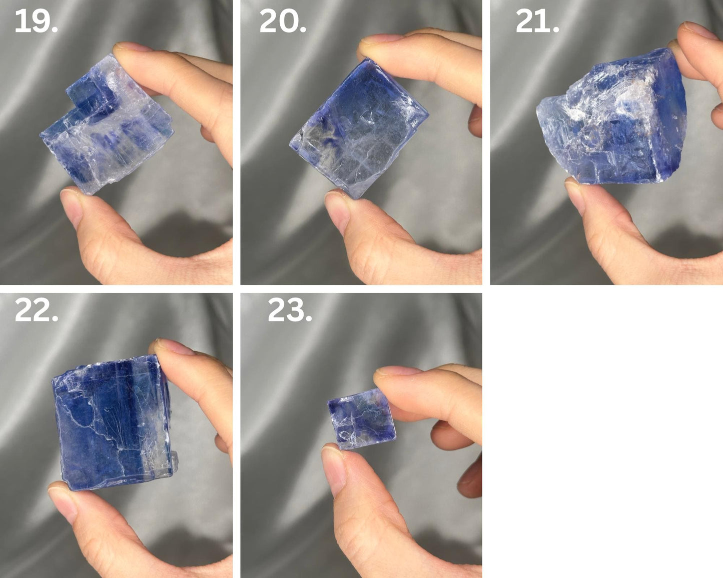 Blue Halite – Natural Crystal Specimen from Turkey – YOU PICK! Rare Cleansing Mineral for Energetic Purification, Clarity & High Vibration