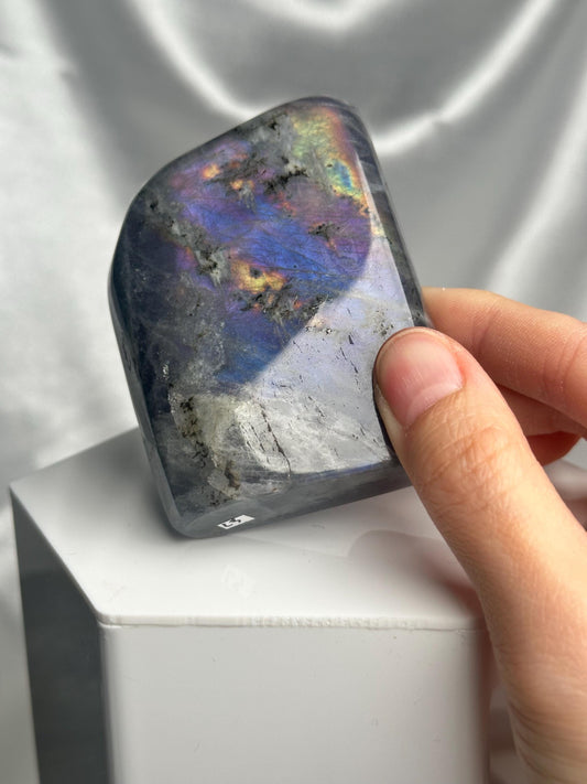 Labradorite Freeform | Natural Flashy Labradorite Carving | Polished Crystal Display Piece for Collectors & Home Decor