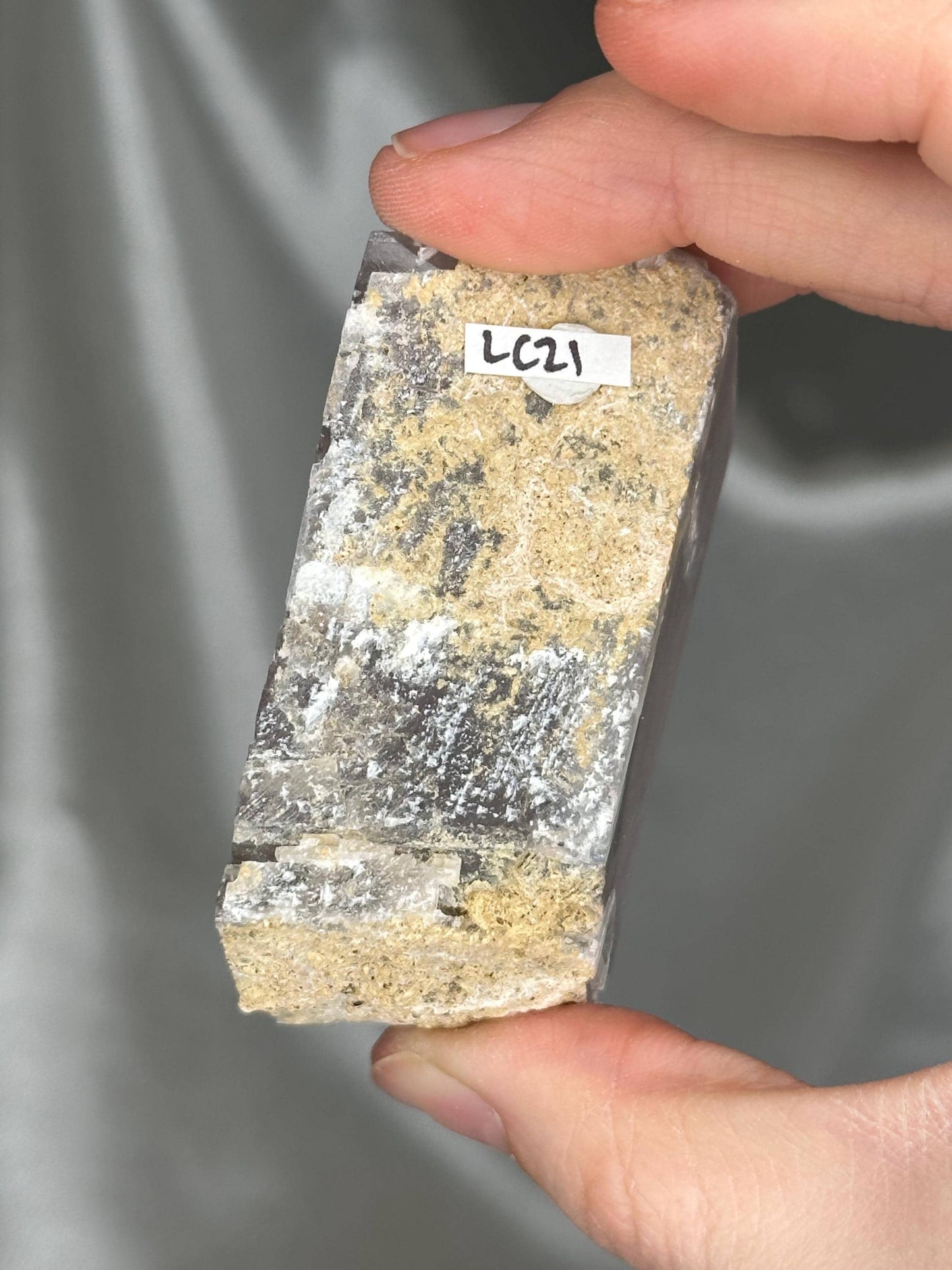 Polished Lavender Calcite with Rutile | Madagascar Purple Crystal | Natural Mineral Specimen Collection Display