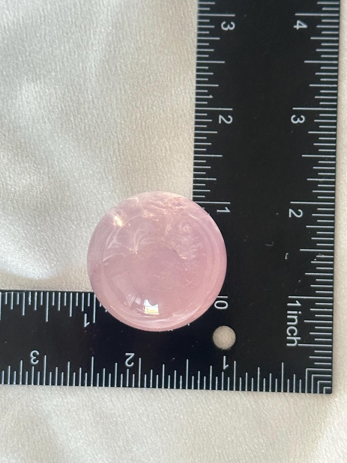 Old Stock Mozambique Rose Quartz Sphere – Natural Crystal Orb, Love Energy, Meditation, Home Decor, or Collection Piece