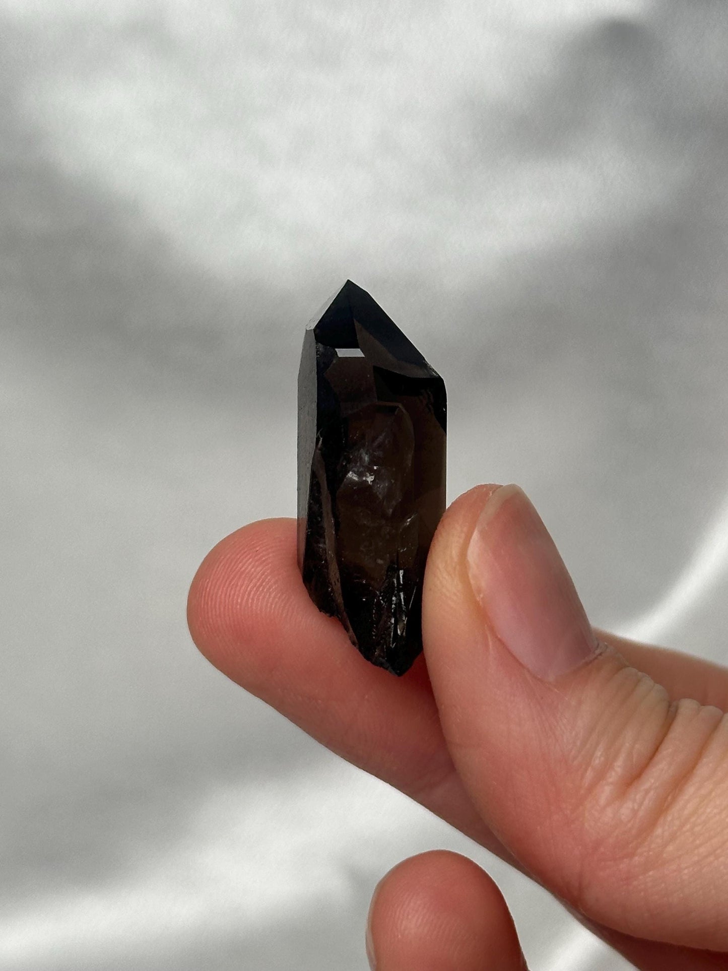 Smoky Quartz Point – Galenstock, Urseren, Switzerland – Alpine Mineral Specimen, Collector’s Crystal for Grounding, Clarity & Protection