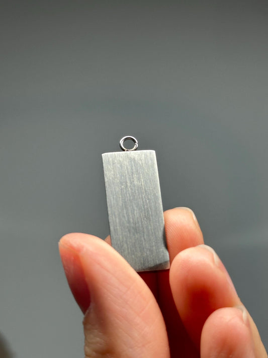 Aletai Iron Meteorite Pendant | Natural Iron Meteorite Jewelry | Space Rock Pendant