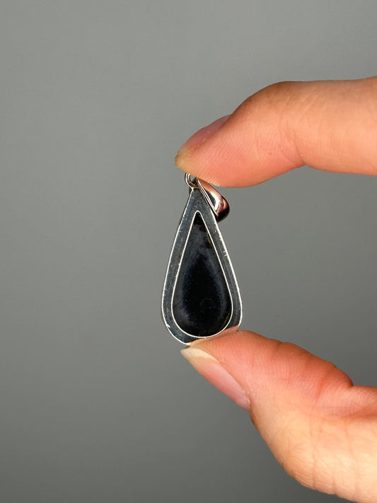 Sugilite Sterling Silver Pendant | Natural Purple Gemstone Jewelry | Polished Cabochon Setting for Collectors and Wear