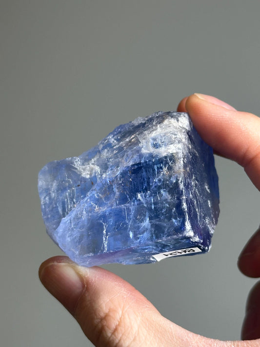 Blue Halite – Natural Crystal Specimen from Turkey – Rare Cleansing Mineral for Energetic Purification, Clarity & High-Vibration Display