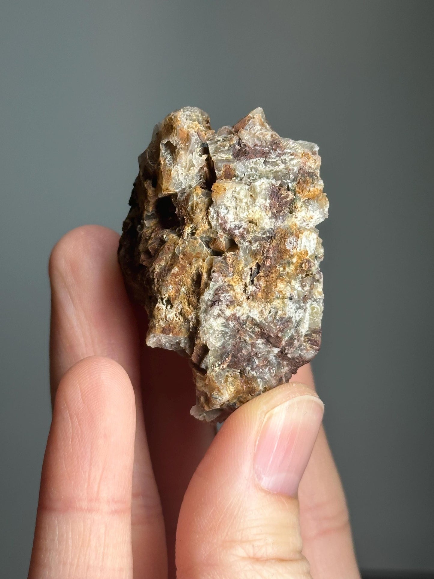 Moonstone with Aegirine Specimen | Pili Mine Chihuahua Mexico | Natural Feldspar Crystal Mineral Display Piece for Collectors Cabinet Decor