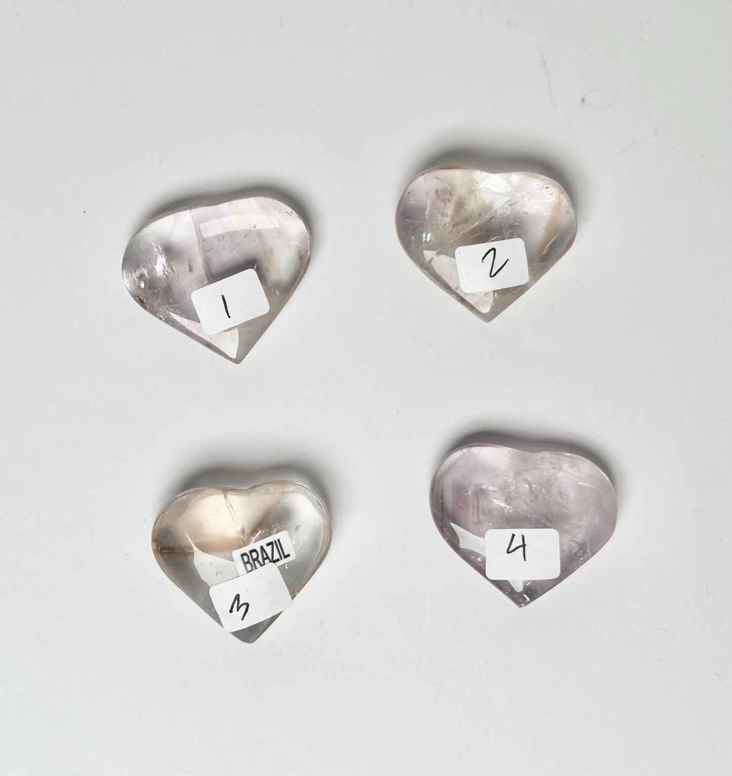 Powellite Heart UV Reactive - YOU PICK | Natural Fluorescent Crystal Carving | Polished Mineral Specimen for Collectors Display Decor Accent