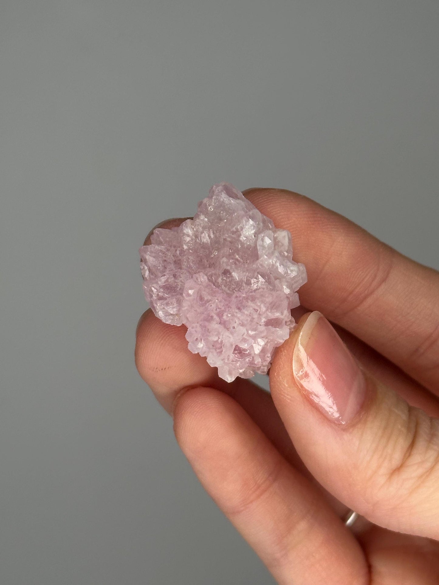 Crystallized Rose Quartz | Natural Pink Formation | Raw Sparkling Crystal | Stone of Love & Harmony | Unique Mineral Specimen
