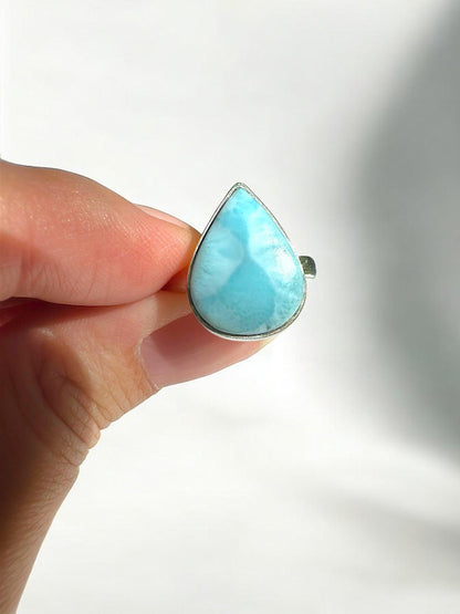 Gorgeous Larimar Ring Adjustable - You pick!
