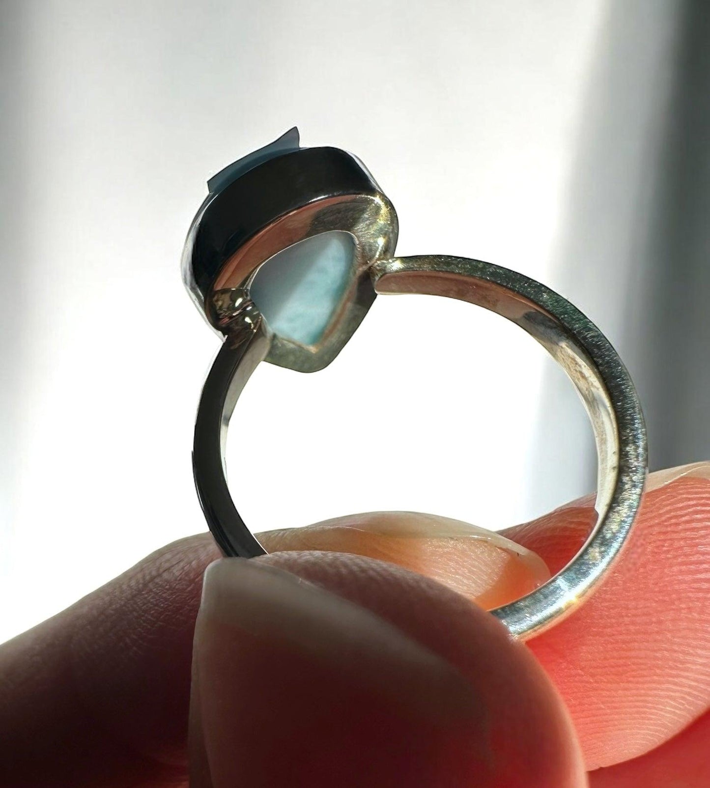 Gorgeous Larimar Ring Adjustable - You pick!