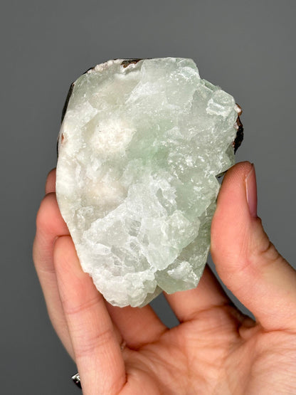 Green Apophyllite with White Stilbite on Pink Heulandite | Natural Zeolite Cluster | Unique Mineral Formation | Crystal Specimen - You pick!
