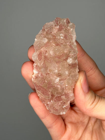 Sugary Hematite-Coated Apophyllite | Sparkling Mineral Specimen | Natural Crystal Formation | Unique Apophyllite - You pick!