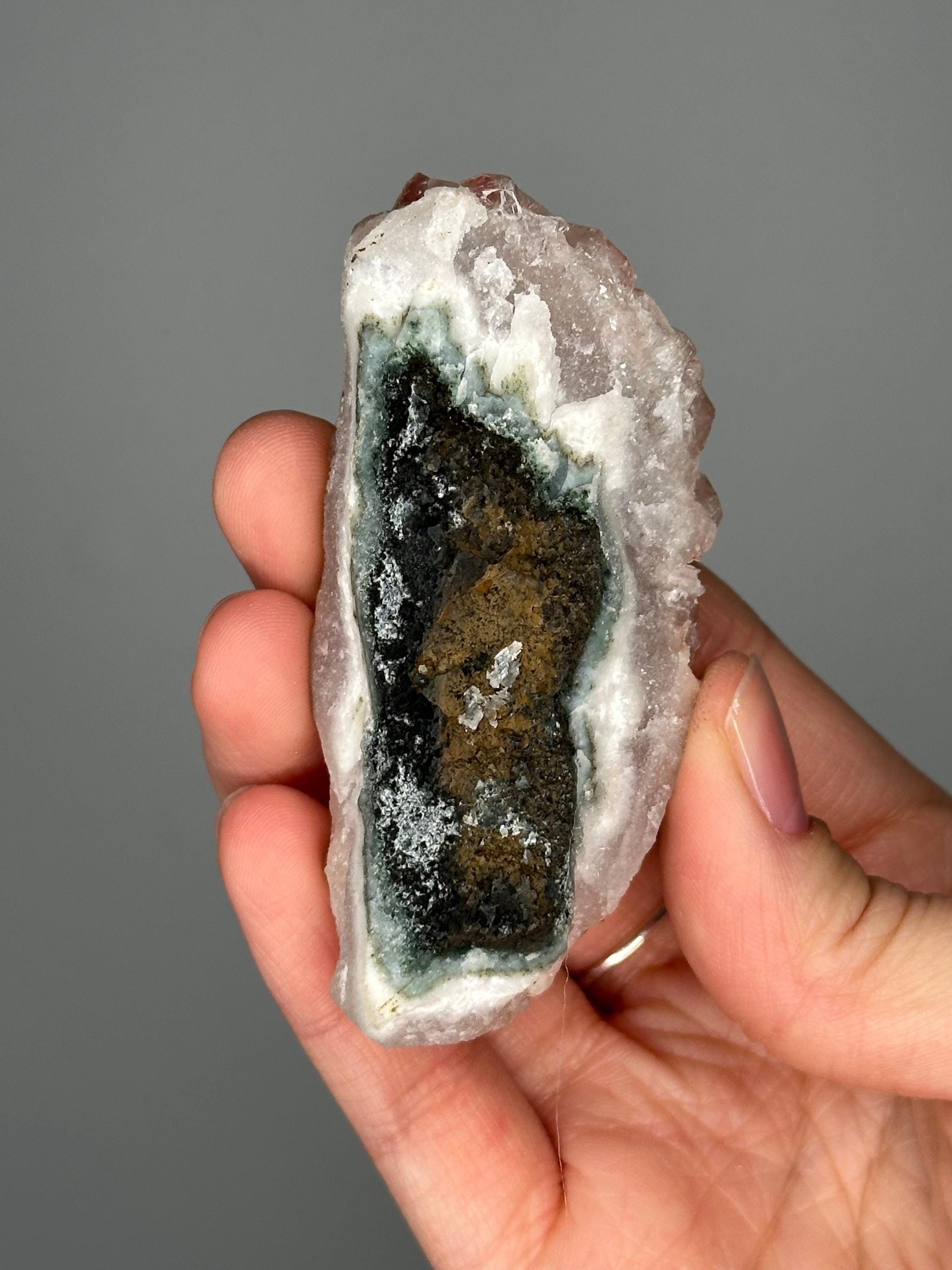 Sugary Hematite-Coated Apophyllite | Sparkling Mineral Specimen | Natural Crystal Formation | Unique Apophyllite - You pick!