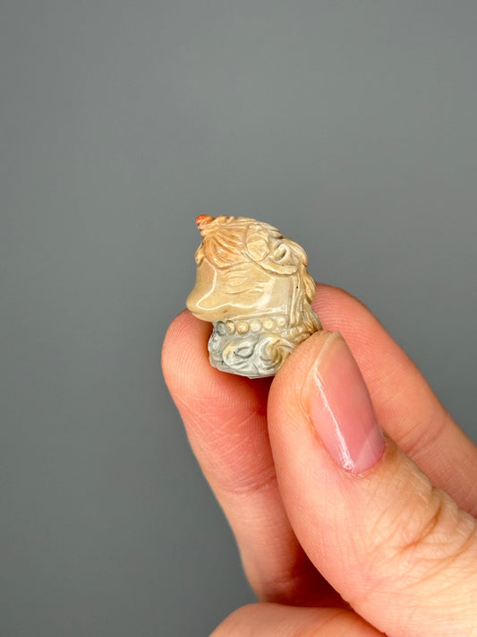 Mini Alashan Agate Unicorn | Carved Crystal Figurine | Mystical Gemstone Decor | Cute Crystal for Gifts & Display