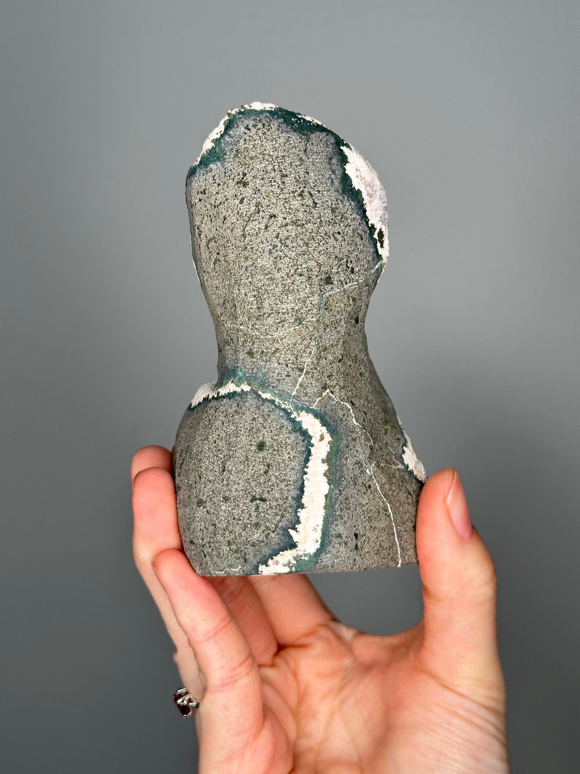 Green Apophyllite on Crystallized Heulandite with Peach Stilbite | Natural Zeolite Cluster | Unique Crystal Formation for Display