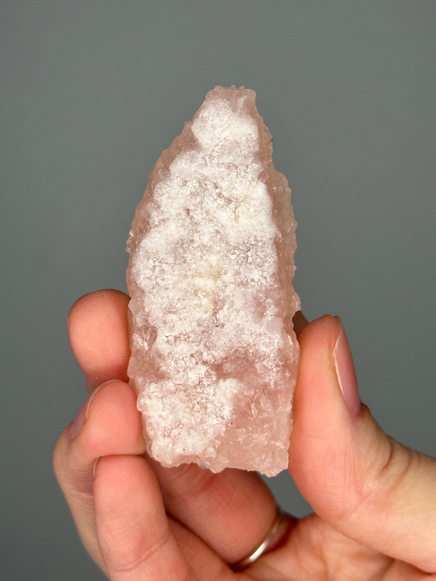 Pink Apophyllite Crust | Natural Crystal Formation | Delicate Apophyllite Growth | Unique Mineral Specimen for Display & Decor - You pick!