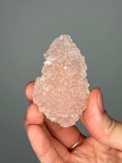 Pink Apophyllite Crust | Natural Crystal Formation | Delicate Apophyllite Growth | Unique Mineral Specimen for Display & Decor - You pick!
