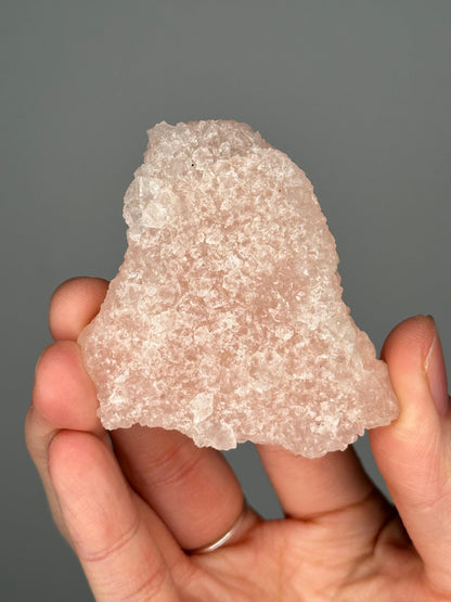 Pink Apophyllite Crust | Natural Crystal Formation | Delicate Apophyllite Growth | Unique Mineral Specimen for Display & Decor - You pick!
