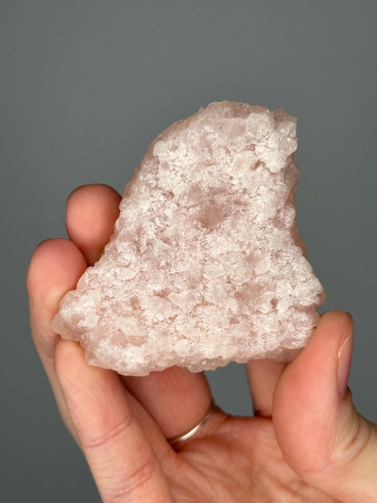 Pink Apophyllite Crust | Natural Crystal Formation | Delicate Apophyllite Growth | Unique Mineral Specimen for Display & Decor - You pick!