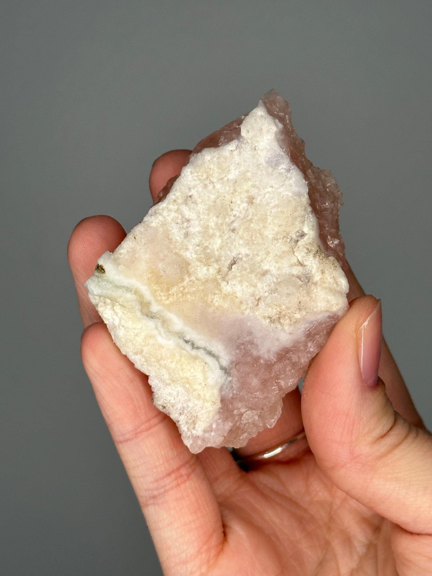 Pink Apophyllite Crust | Natural Crystal Formation | Delicate Apophyllite Growth | Unique Mineral Specimen for Display & Decor - You Pick!