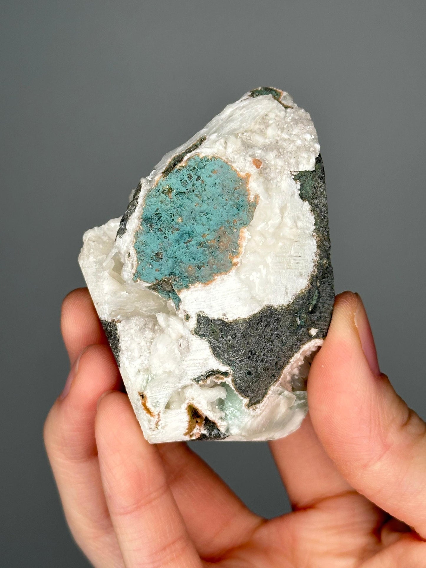 Green Apophyllite with White Stilbite on Pink Heulandite | Natural Zeolite Cluster | Unique Mineral Formation | Crystal Specimen - You pick!