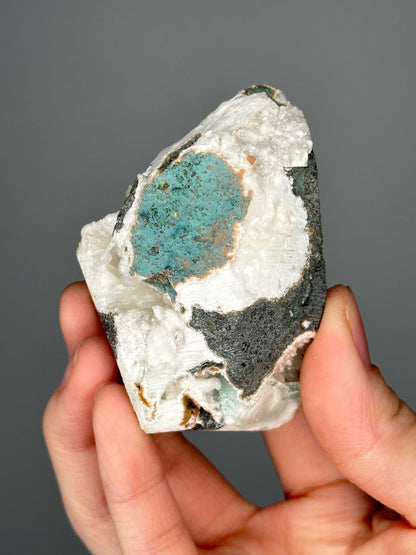 Green Apophyllite with White Stilbite on Pink Heulandite | Natural Zeolite Cluster | Unique Mineral Formation | Crystal Specimen - You pick!