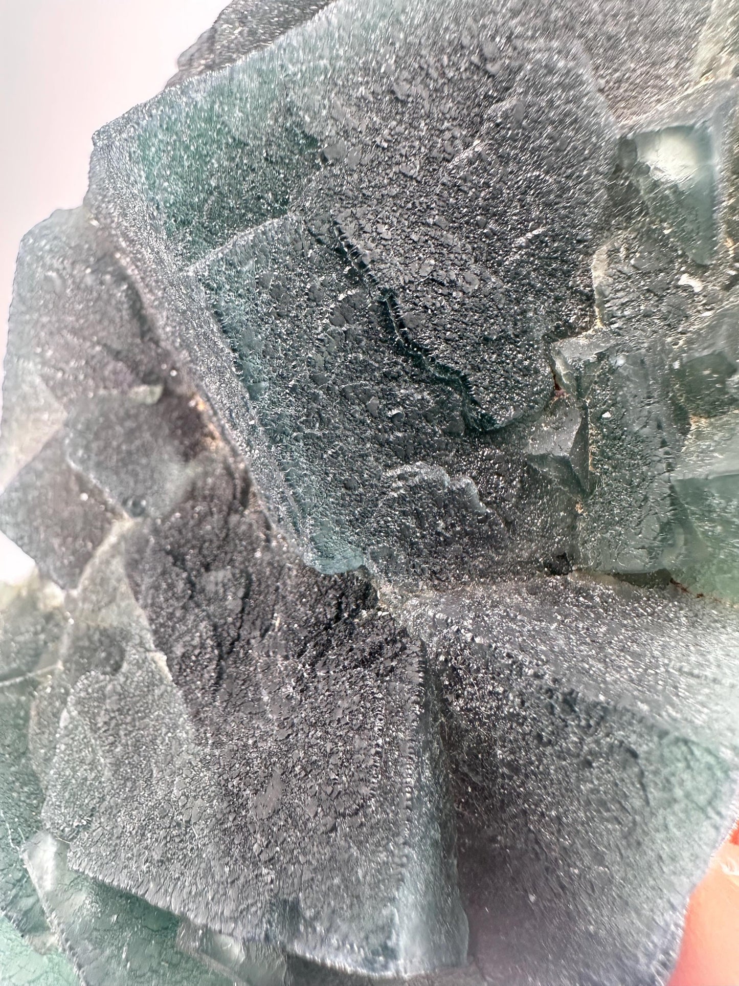 Teal Fluorite from Inner Mongolia | Soft Teal Crystal for Calm and Clarity | Collector’s Mineral Specimen | Stone Decor