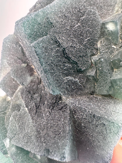 Teal Fluorite from Inner Mongolia | Soft Teal Crystal for Calm and Clarity | Collector’s Mineral Specimen | Stone Decor