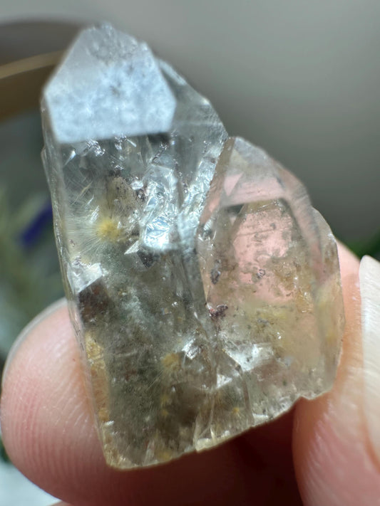 Wholesale Mini Garden Quartz Thumbnails with Rutile & Pyrite | Natural Inclusion Quartz Crystals | Bulk Small Specimens Resale Collectors