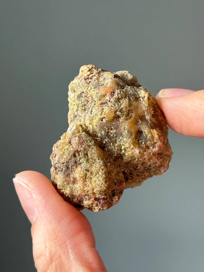 Mini Laguna Agate with Pink Druzy and Moss Inclusions | Banded Agate Crystal for Grounding, Balance, and Calm | Unique Display Gift Stone