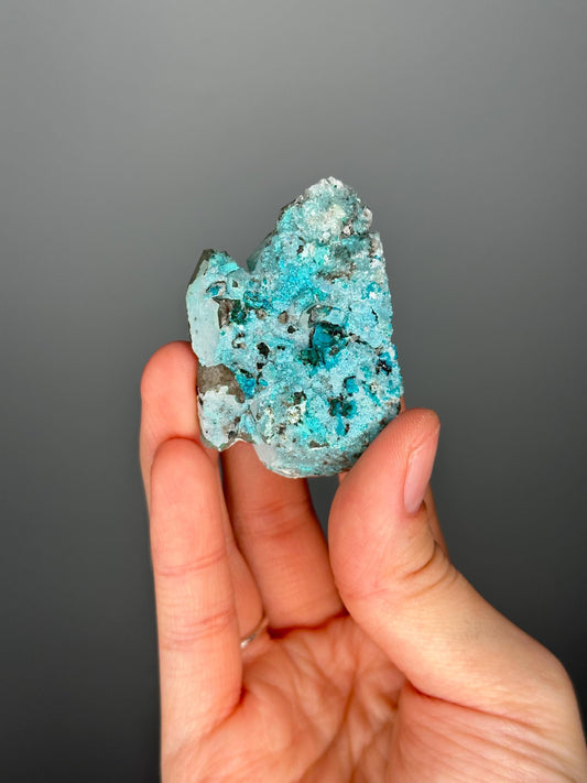 Wholesale Chrysocolla on Quartz Specimens | Tentadora Mine, Peru | Natural Copper Mineral Crystals | Bulk Collector Display Specimens