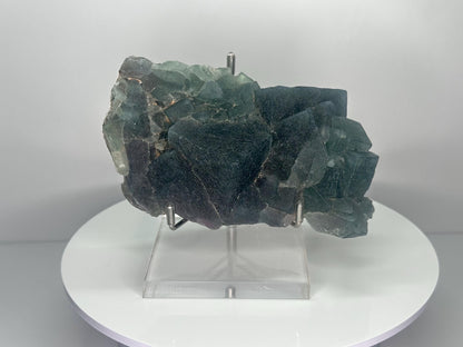Teal Fluorite from Inner Mongolia | Soft Teal Crystal for Calm and Clarity | Collector’s Mineral Specimen | Stone Decor