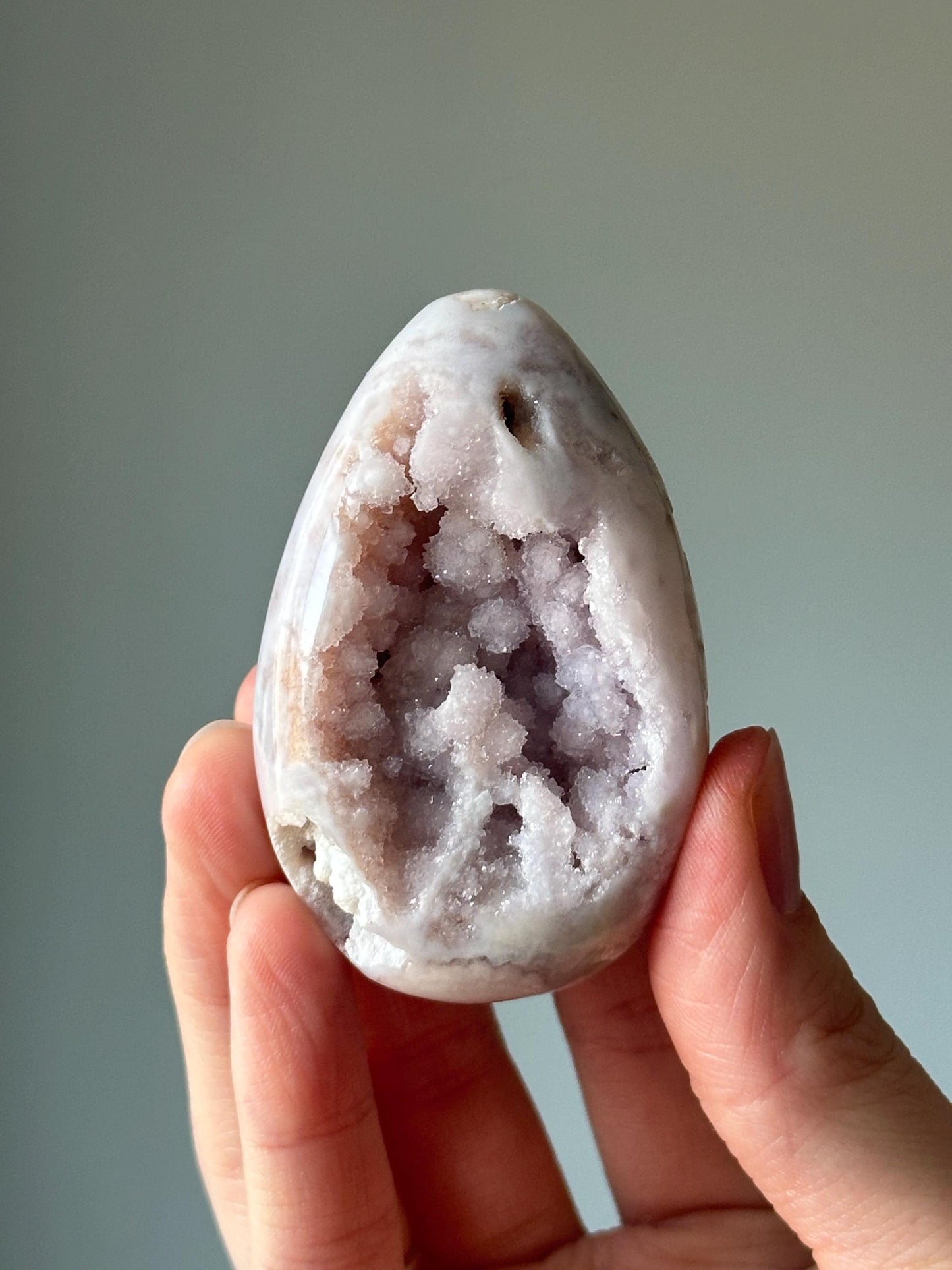 Pink Amethyst Egg